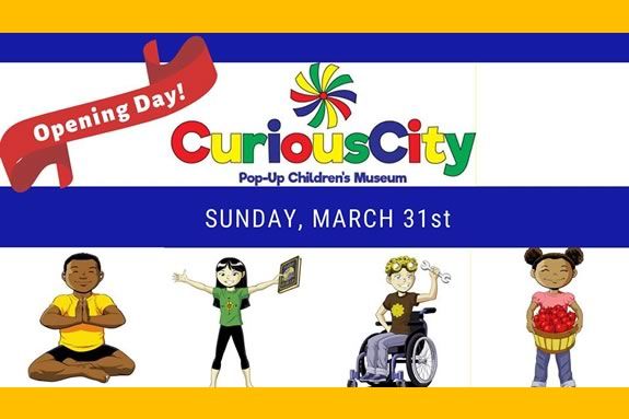 Curious City - a pop-up museum in Peabody Massachusetts - opens on March 31st! 