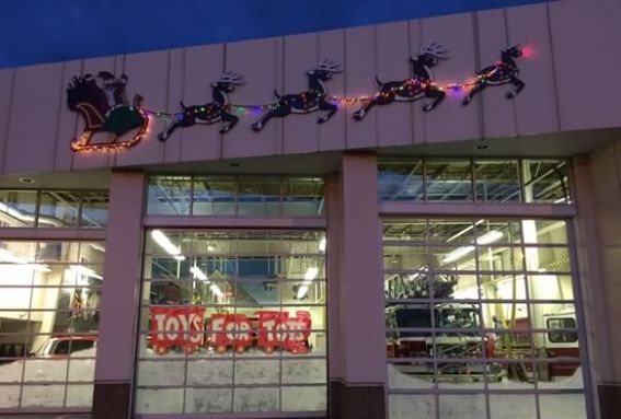 Take a photo with Santa at the Danvers Fire Department and help them with their toy drive!