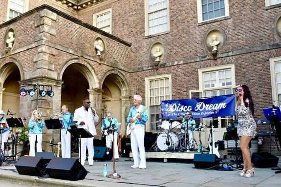 Shake your booty on the Grande Allée at the Crane Estate in Ipswich Massachusetts with Disco Dream!