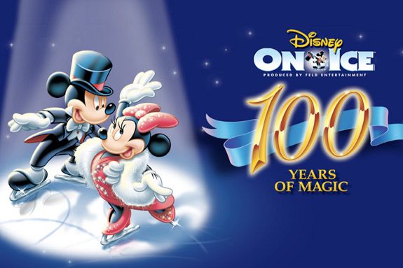 Disney on Ice 100 Years of Magic in Boston. Winter fun live performance.