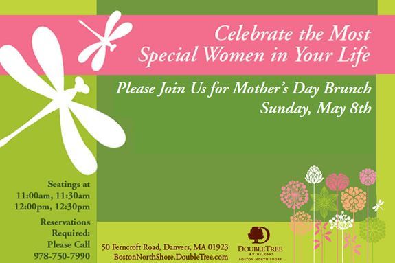 Best restaurant for Mother's Day Brunch in Danvers MA at Hilton Hotel