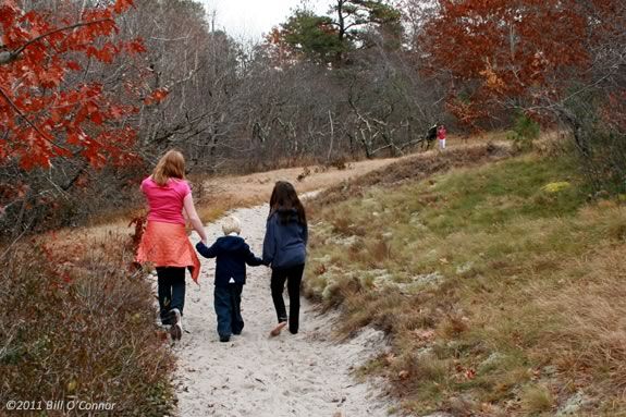 Take your 3-5 year old youngster on a good old fashioned nature discovery walk at Parker River Wildlife Refuge.