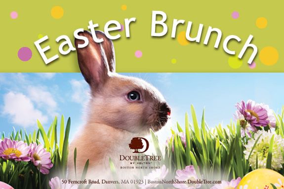 Easter Bunny Brunch, north of Boston. Families visit Massachusetts. Danvers MA, 