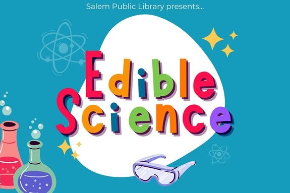 Weekly food based science sessions for kids 5 and up at Salem Public Library. Weekly food based science sessions for kids 5 and up at Salem Public Library.