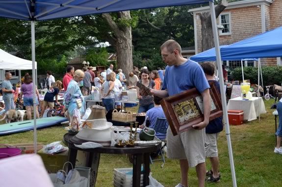 Help kids programming at Emma Andrews Library at their annual yardsale/bakesale