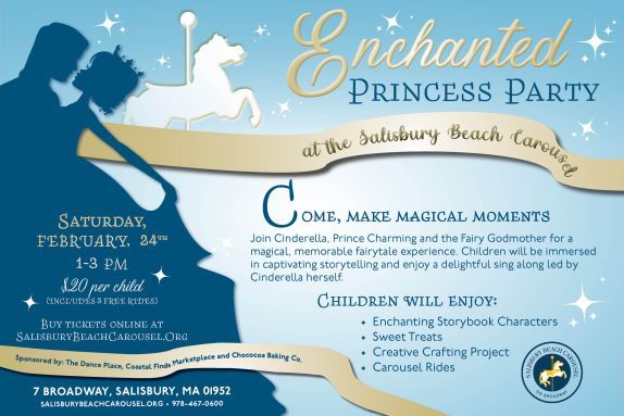 Enchanted Princess Party Join Cinderella, Prince Charming and the Fairy Godmother for a magical, memorable fairytale experience!