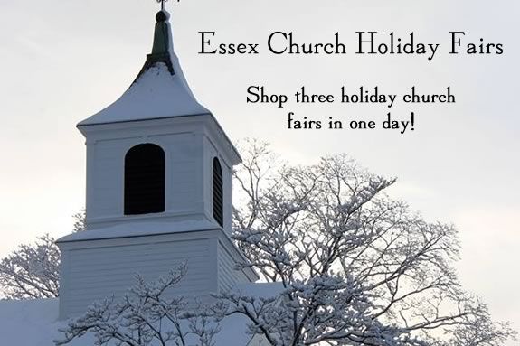 Shop three of the best church fairs in New England, in the same neighborhood on the same day! Shop three of the best church fairs in New England, in the same neighborhood on the same day!