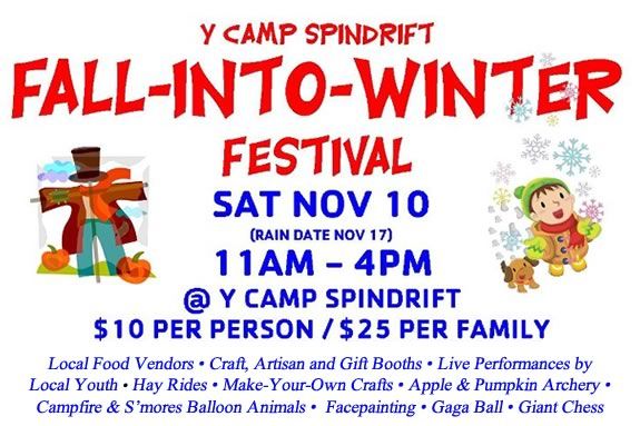 Fall into Winter with the Cape Ann YMCA and help raise funds for Camp Spindrift!