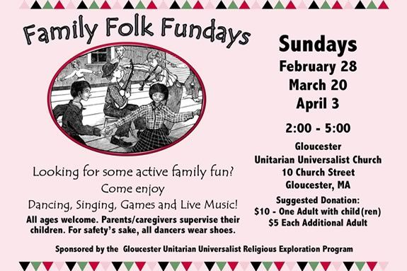 Come to Family folk Fundays at the UU Church on Middle Street in Gloucester, Massachusetts! Come to Family folk Fundays at the UU Church on Middle Street in Gloucester, Massachusetts!