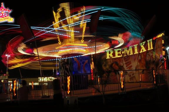 Enjoy the sideshow atmosphere of the The Haunted Happenings Carnival in Salem
