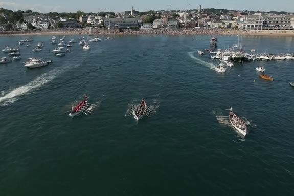 The St. Peter's Fiesta in Gloucester, MA tradtionally hosts the Women's Seine Boat Races on Friday of the Festival The St. Peter's Fiesta in Gloucester, MA tradtionally hosts the Women's Seine Boat Races on Friday of the Festival