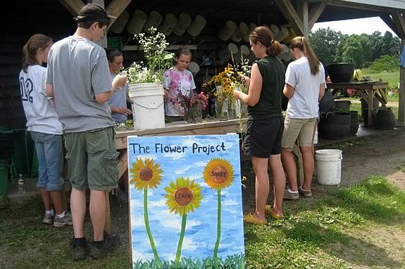 Appleton Farms is looking for teen volunteers to help with the Flower Project!