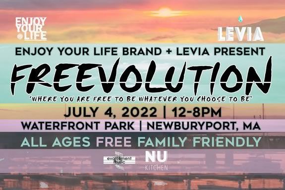 Freevolution Concert on Fourth of July at Waterfront PArk in Newburyport.