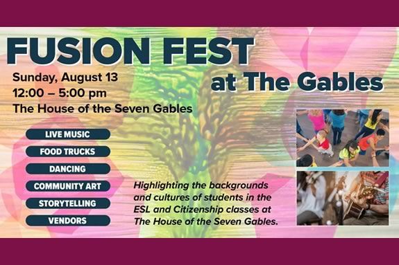 Fusion Fest at the House of Seven Gables in Salem Massachusetts celebrate the diverse cultral heritage its community!