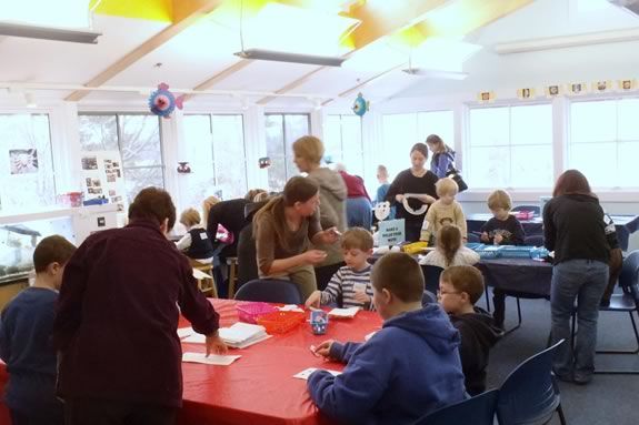 Lots of fun activities are part of every Fly-by at Joppa Flats Education Center!