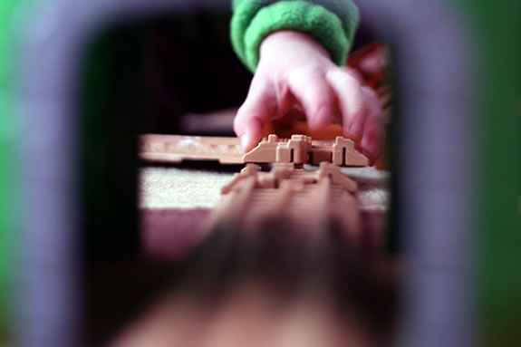 Enjoy a room-sized geotrax train set for one weekend only at the Wenham Museum