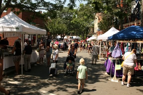 Downtown Gloucester Sidewalk Bazaar - Family Fun in Massachusetts. Photo ©Bill O'Connor Downtown Gloucester Sidewalk Bazaar - Family Fun in Massachusetts. Photo ©Bill O'Connor