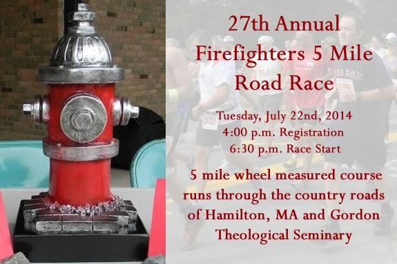 The Annual Firefighters Roadrace has a kids <16 category and prizes.