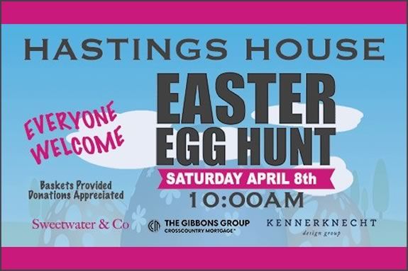 Join the fun at the Hastings House's Easter Egg Hunt in Beverly Farms!