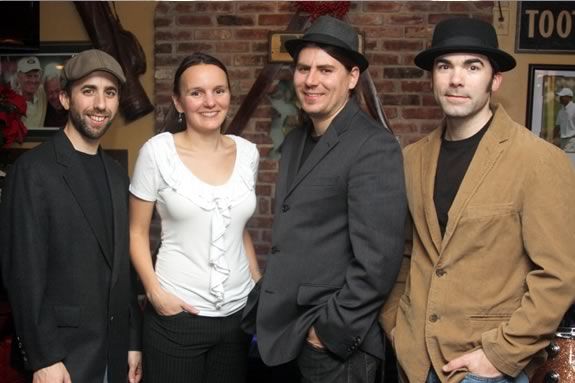 The Heather Pierson Quartet, December 12 performs A Charlie Brown Christmas at the Old Sloop Coffee House in Rockport Massachusetts The Heather Pierson Quartet, December 12 performs A Charlie Brown Christmas at the Old Sloop Coffee House in Rockport Ma