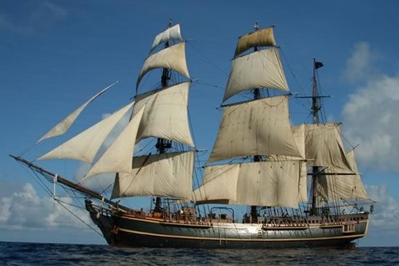 The HMS Bounty will be in Gloucester for the Schooner Festival Weekend! 