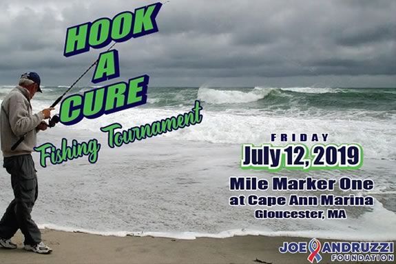 Hook a Cure fishing tournament in Gloucester at the Cape Ann Marina to benefit Dana Farber Cancer Institute in Gloucester at the Cape Ann Marina Hook a Cure fishing tournament in Gloucester at the Cape Ann Marina to benefit Dana Farber Cancer Institute in Gloucester at the Cape Ann Marina