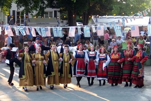 Ipswich Greek Festival at the Hellenic Center in Ipswich Massachusetts. Ipswich Greek Festival at the Hellenic Center in Ipswich Massachusetts