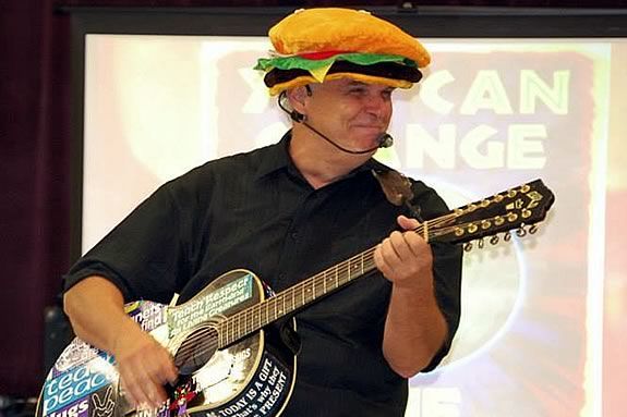 Join a fun interactive family live music event with Johnny the K at Danvers Public Library