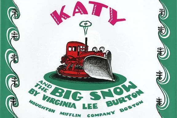 Sawyer Free Library hosts a family friendly concert based on Katy and the Big Snow in Gloucester Massachusetts