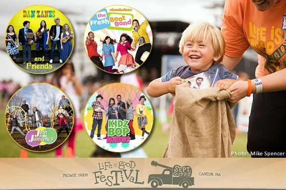 The Life is good Festival welcomes families and kids to this musical event! 