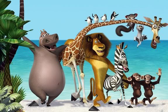 Watch Madagascar under the stars at Waterfront Park in Newburyport