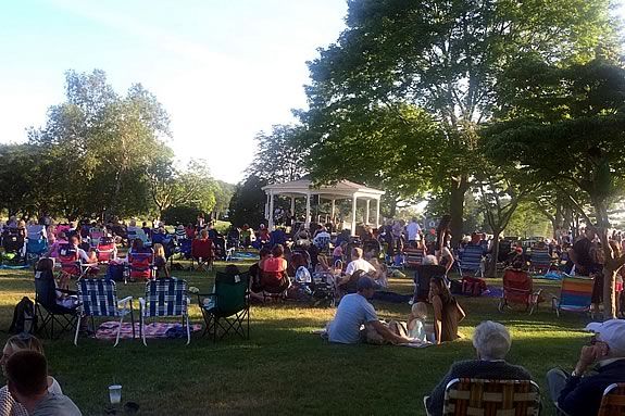 Summer Concerts happen at Masconomo Park in Manchester by the Sea every Tuesday through the Summer!