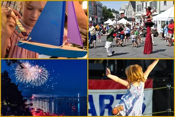 There's plenty to see and do for kids at the Marblehead Art Festival!