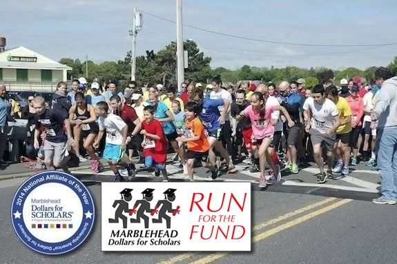Run for the Fund 5k fundraiser charity race in Marblehead! Benfitting Marblehead Dollars for Scholars
