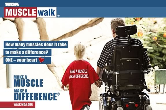 Help support the MDA by sponsoring a walker at the Muscle Walk in Ipswich! 