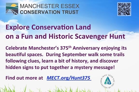 The Manchester Essex Conservation Trust Scavenger is a healthy challenge for the entire family! The Manchester Essex Conservation Trust Scavenger is a healthy challenge for the entire family!