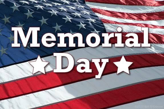 Memorial Day is a day of remembrance that occurs on the last Monday of May in the United States. Photo ©2023 Bill O'Connor