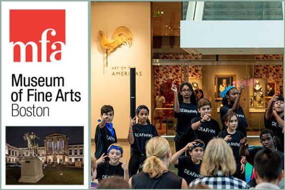 Museum of Fine Arts, American Sign Language Things to do NorthShore Families and Kids