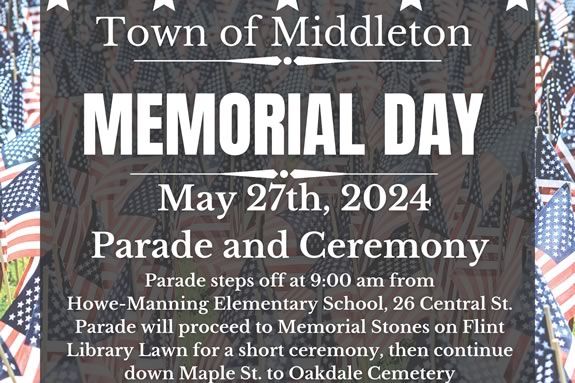 2024 Memorial Day Events in Middleton Massachusetts 2024 Memorial Day Events in Middleton Massachusetts