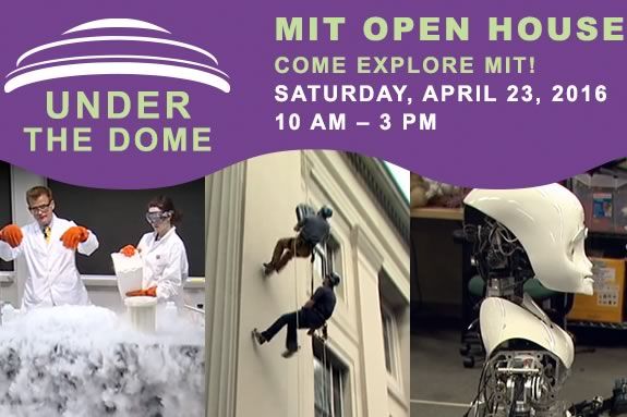 MIT's Open House is a chance to see some of the amazing things going on at MIT Museum in Cambridge Massachusetts! 