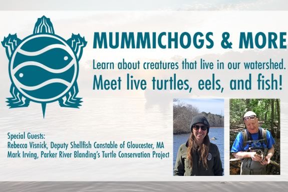 Ipswich River Watershed Association invites families to learn about creatures that live in our watershed. Ipswich River Watershed Association invites families to learn about creatures that live in our watershed.