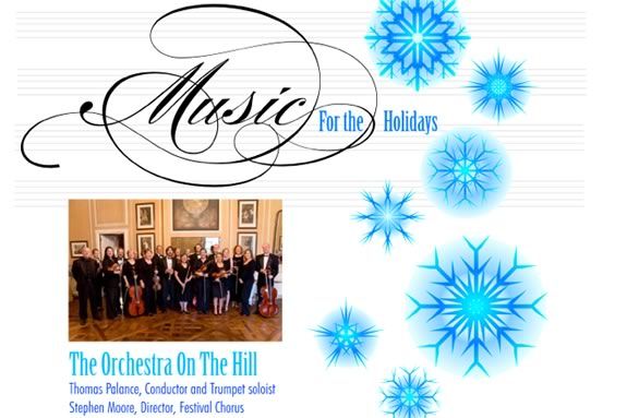 The Orchestra on the Hill will perform at Ipswich's Music for the Holidays!
