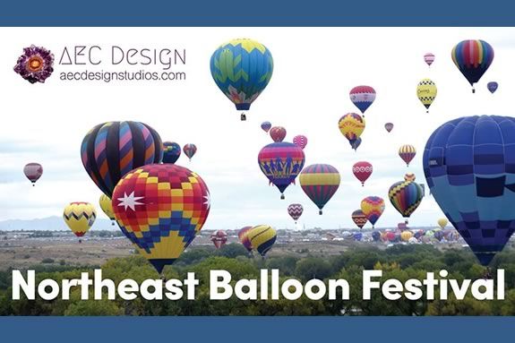 The Northeast Balloon Festival is a weekend full of Hot Air Balloons, Tethered Rides, Walk-in Balloons, Nighttime Balloon Glows, Pilot Meet & Greets, and Competitions The Northeast Balloon Festival is a weekend full of Hot Air Balloons, Tethered Rides, Walk-in Balloons, Nighttime Balloon Glows, Pilot Meet & Greets, and Competitions