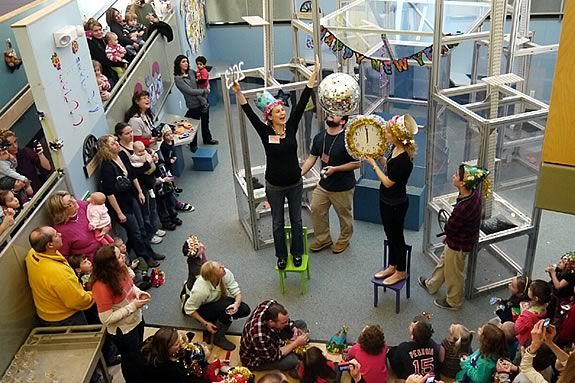 New Year's Eve at Children's Museum of New Hampshire.