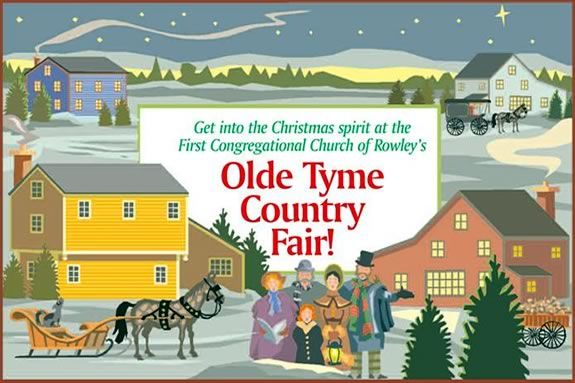 Old Tyme Country Fair at First Congregational Church in Rowley Massachusetts