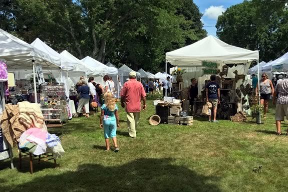 Olde Ipswich Days brings art, crafts, food and music to the S. Village Green in Ipswich Massachusetts!
