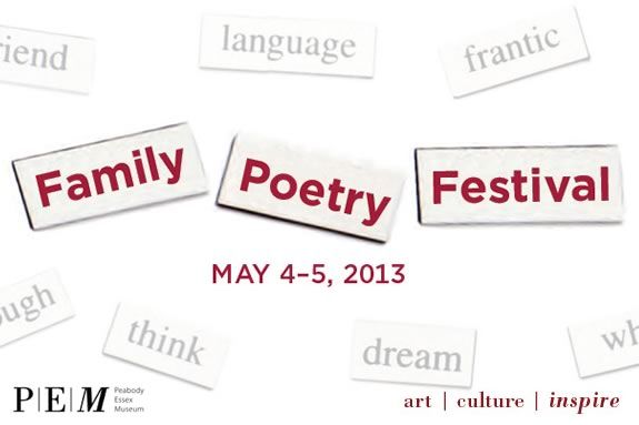 The Family Poetry Festival at PEM is a fun way for families to celebrate poetry in Salem Massachusetts!! The Family Poetry Festival at PEM is a fun way for families to celebrate poetry!