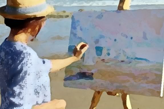 Kid ages 7-15 are invited to Halibut Point State Park in Rockport Massachusetts for a a Plein Air painting session!
