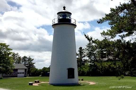 Be prepared to climb a steep ladder to get a view from this iconic Light House. Photo: Plum Island Light House ©2015 Bill O'Connor