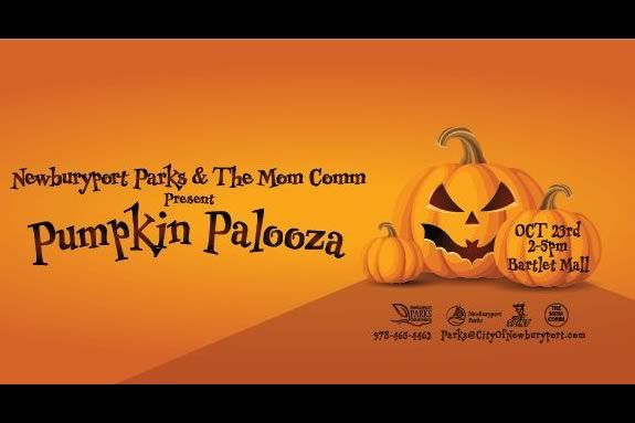 Pumpkin Palooza is a fun family afternoon with live music, Parades, Trick or Treating, hayrides and more in Newburyport Massachusetts Pumpkin Palooza is a fun family afternoon with live music, Parades, Trick or Treating, hayrides and more in Newburyport Massachusetts